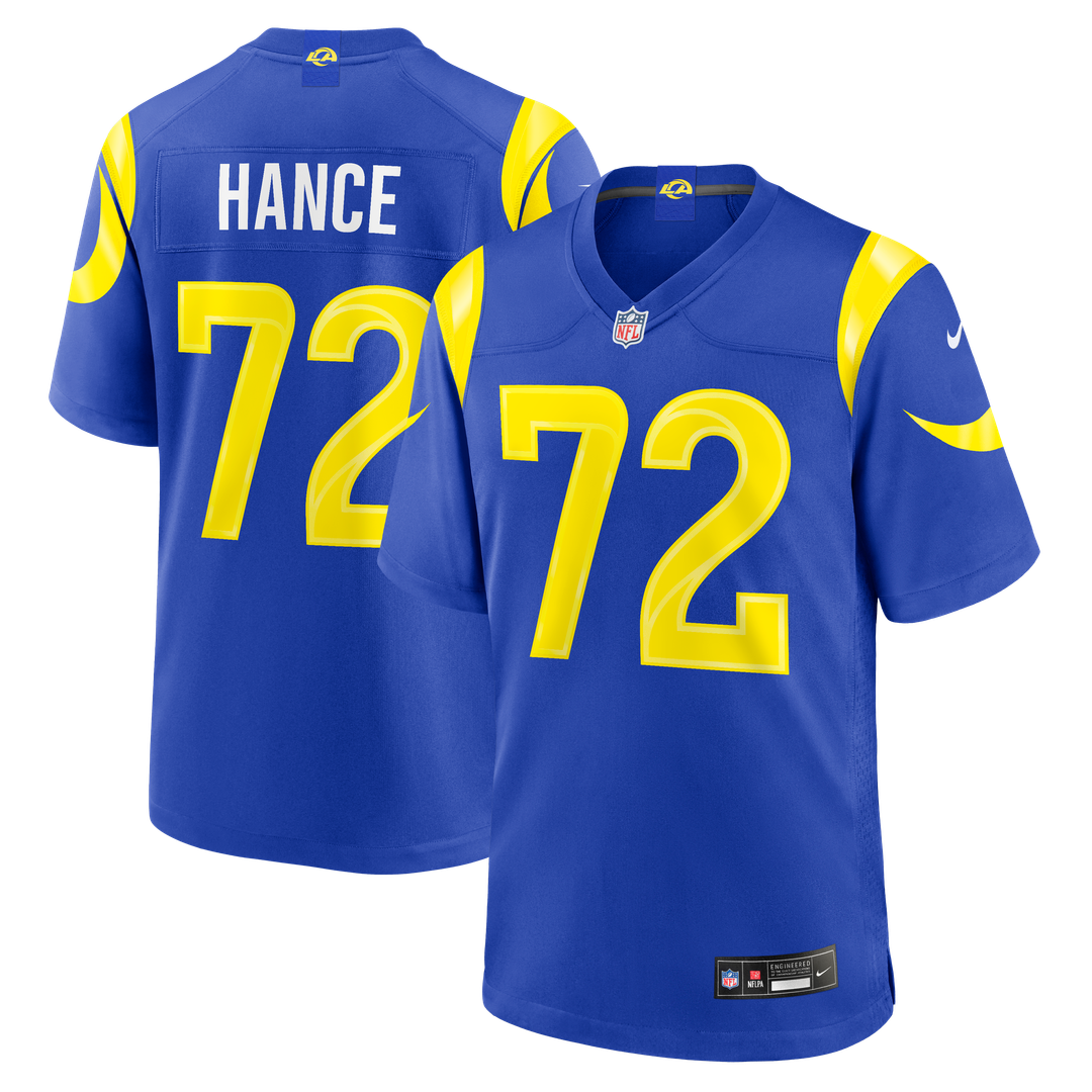 Los Angeles Rams Blake Hance Royal Team Game Jersey