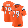 Denver Broncos Matt Peart Orange Team Game Jersey