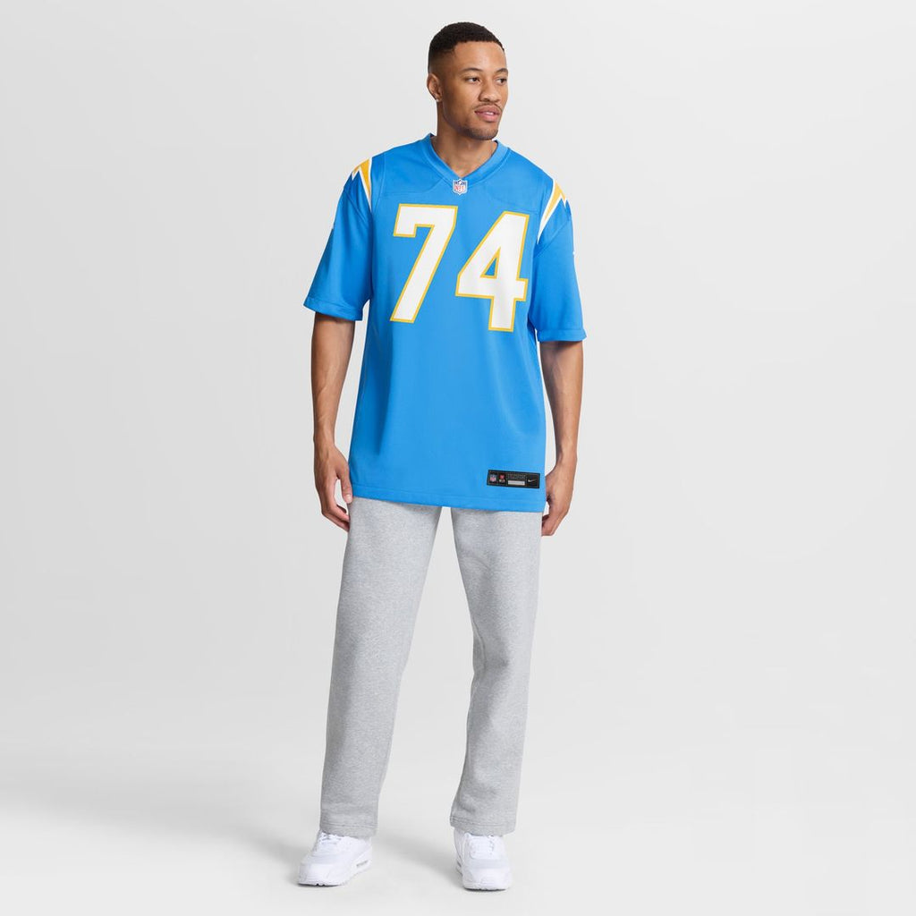 Los Angeles Chargers Kayode Awosika Powder Blue Team Game Jersey