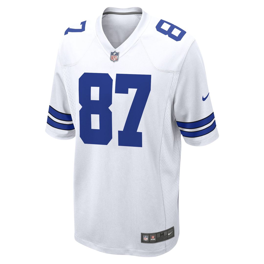 Dallas Cowboys Jake Ferguson Navy Team Game Jersey