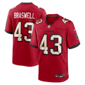 Tampa Bay Buccaneers Chris Braswell Red Game Jersey