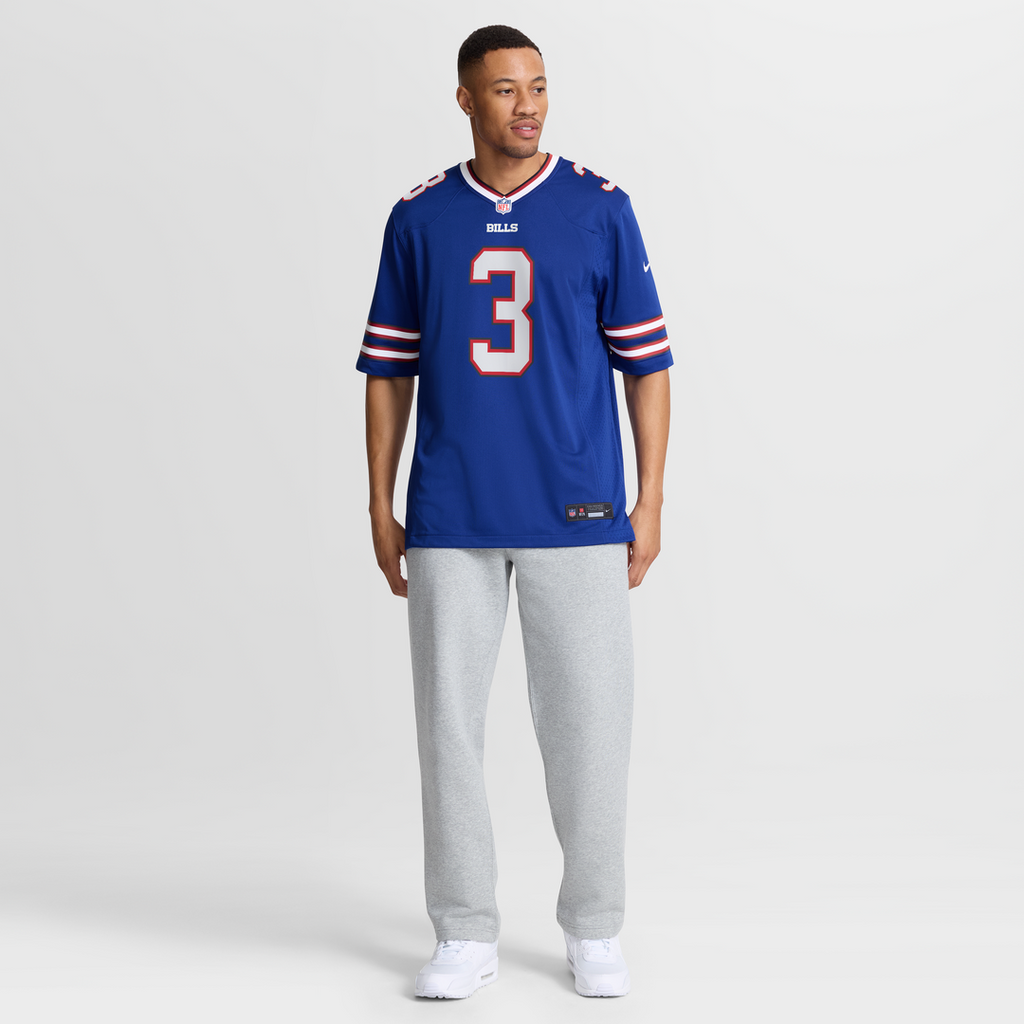 Buffalo Bills Damar Hamlin White Game Jersey