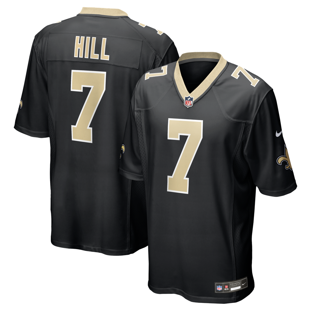 New Orleans Saints Taysom Hill Gold Gameday Golds Alternate Game Player Jersey