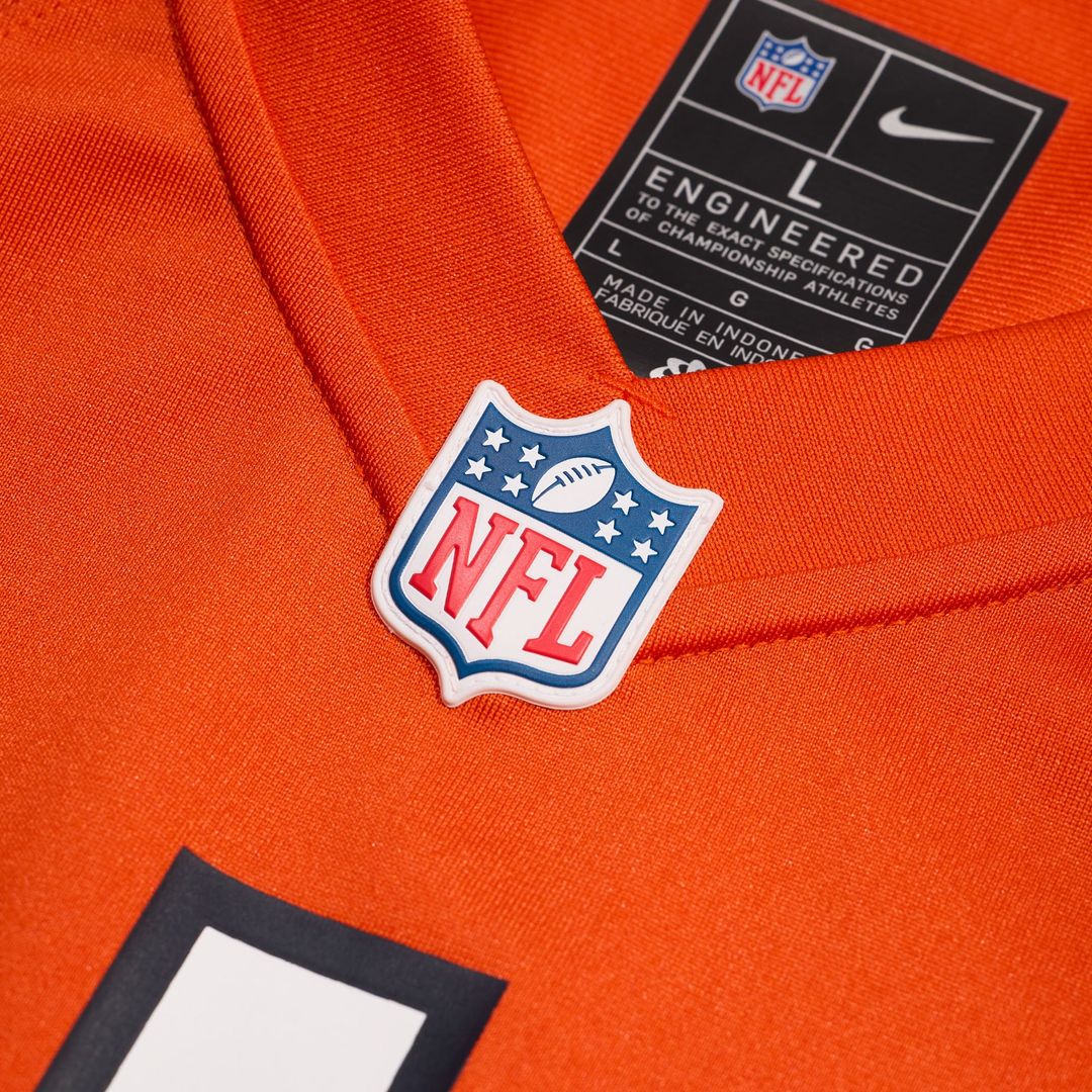 Chicago Bears Caleb Williams Orange Alternate Player Game Jersey