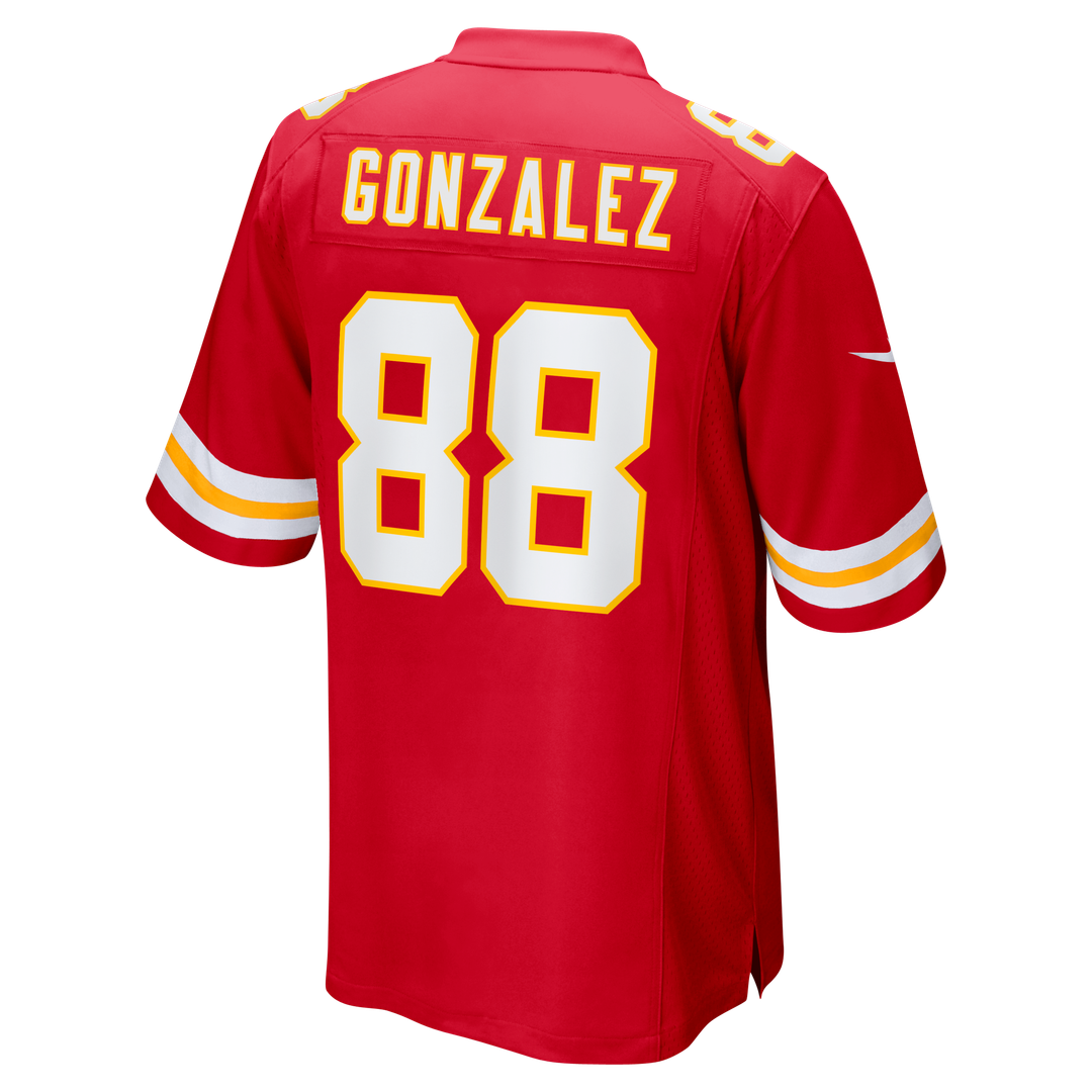 Kansas City Chiefs Tony Gonzalez White Retired Player Game Jersey