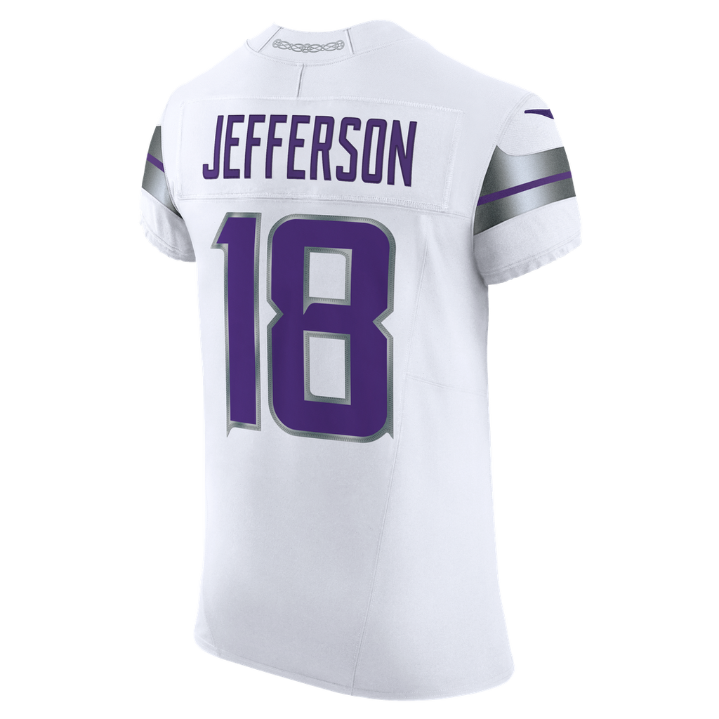 Minnesota Vikings Justin Jefferson White Alternate Vapor F.U.S.E. Elite Player Jersey