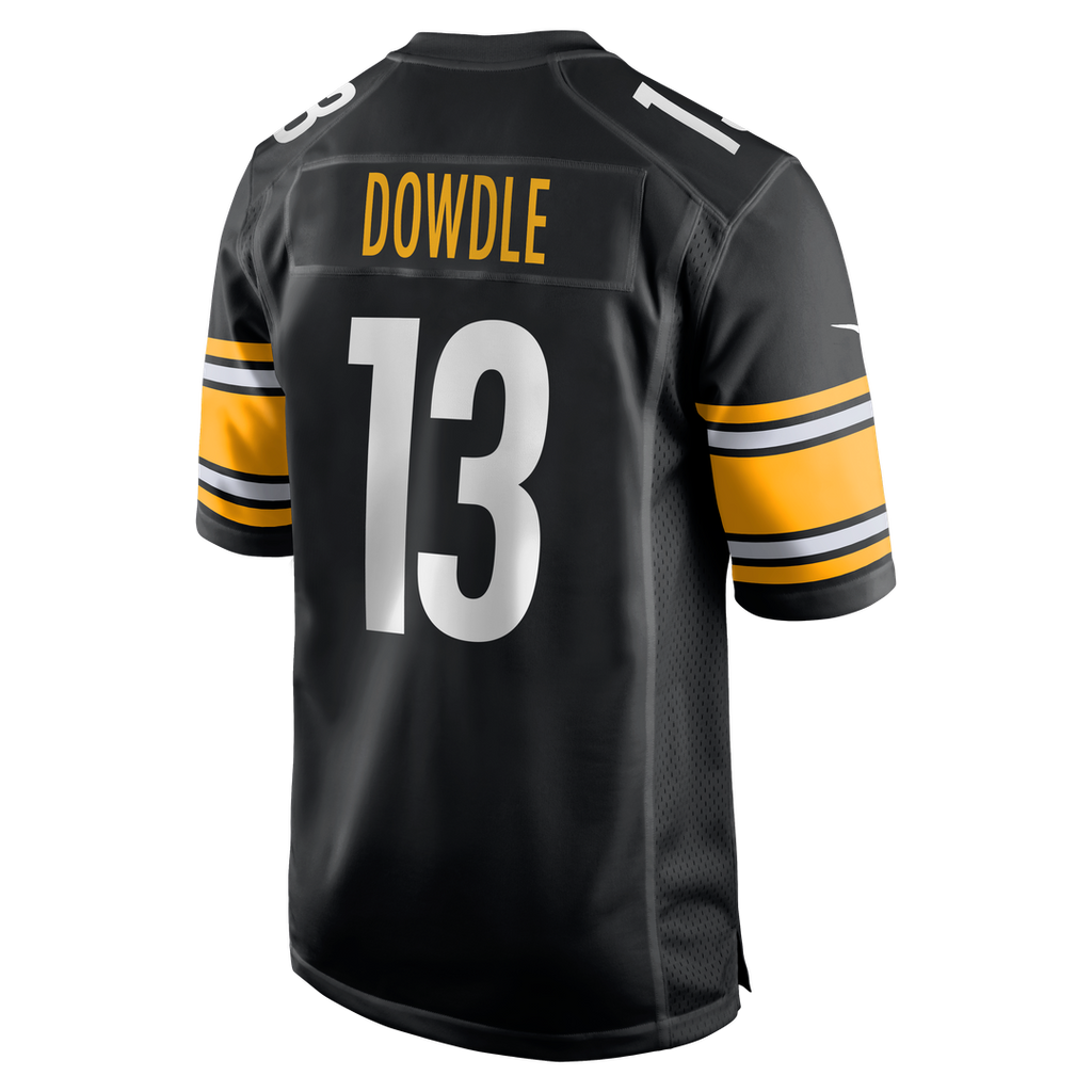 Pittsburgh Steelers Rico Dowdle Black Game Jersey