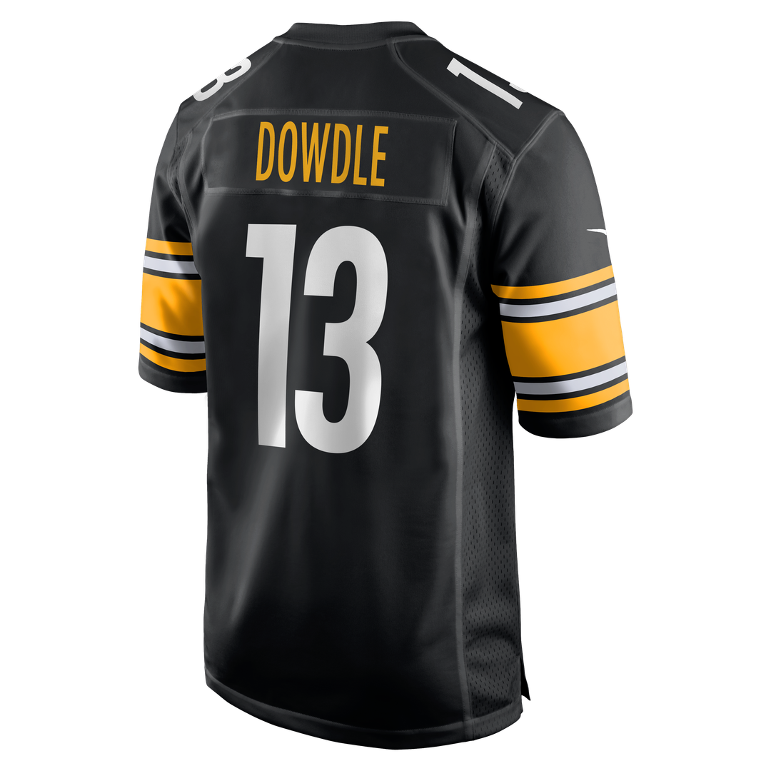 Pittsburgh Steelers Rico Dowdle Black Game Jersey