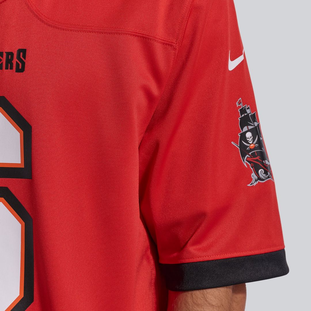 Tampa Bay Buccaneers Baker Mayfield Pewter Alternate Game Player Jersey