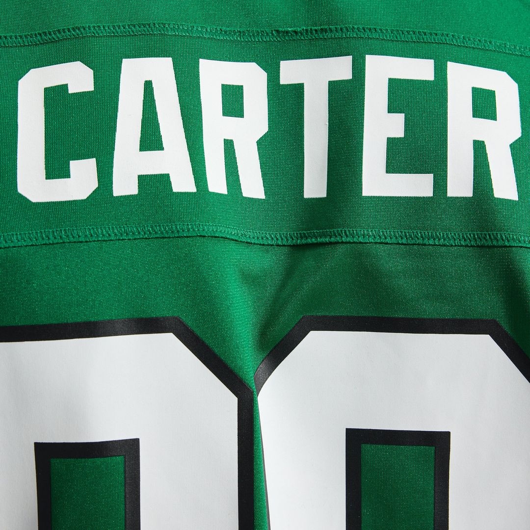 Philadelphia Eagles Jalen Carter Midnight Green Team Game Jersey