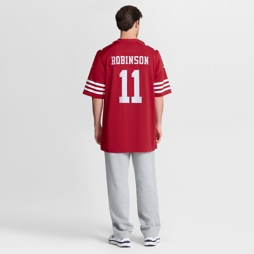 San Francisco 49ers Demarcus Robinson Scarlet Team Game Jersey