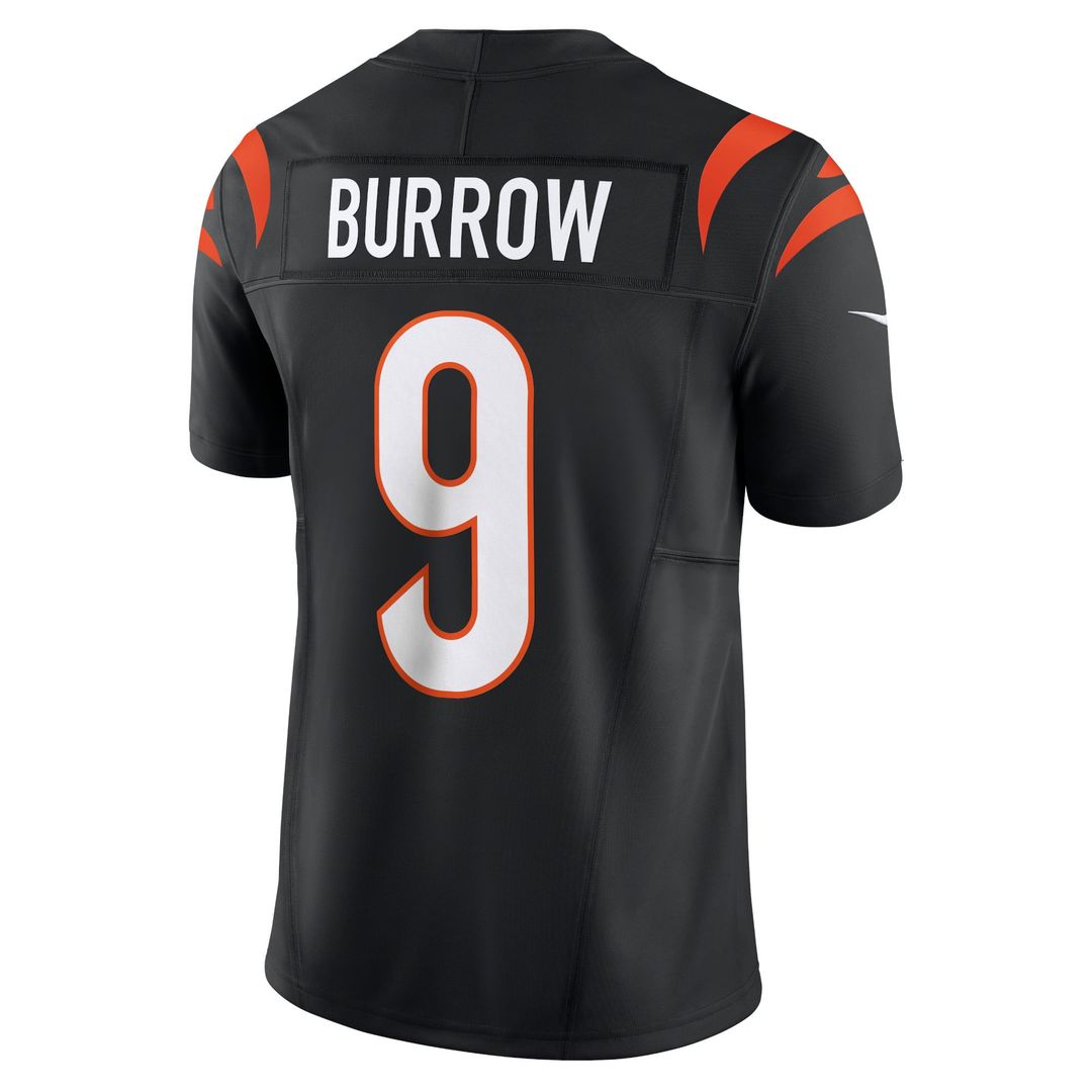 Cincinnati Bengals Joe Burrow White Vapor F.U.S.E. Limited Jersey