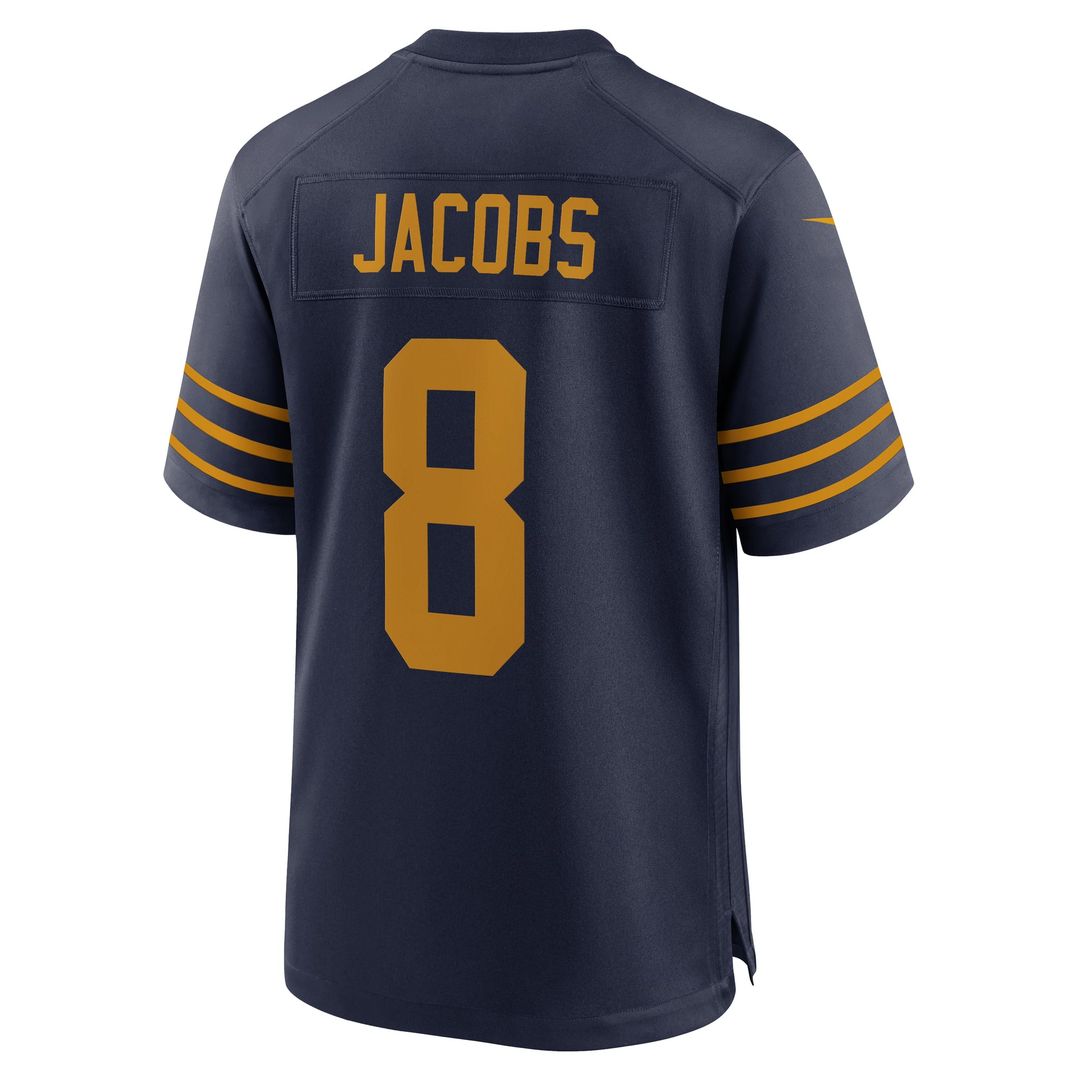 Green Bay Packers Josh Jacobs Green Team Game Jersey