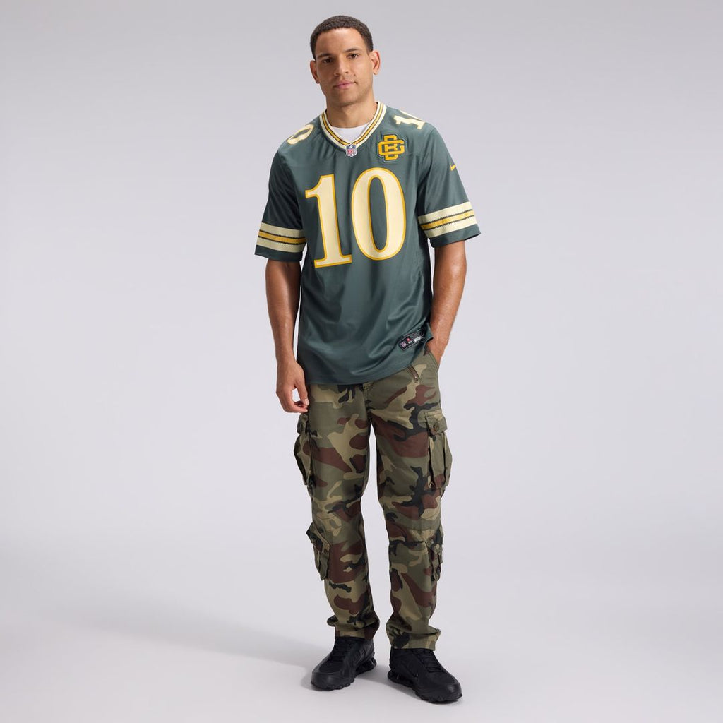 Green Bay Packers Jordan Love Green 2026 Rivalries Collection Game Jersey