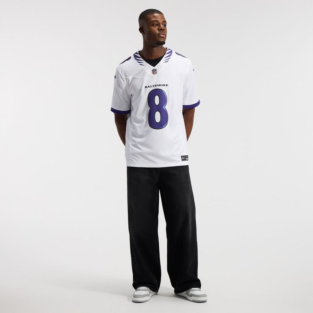 Baltimore Ravens Lamar Jackson Purple Team Vapor F.U.S.E. Stitched Limited Jersey