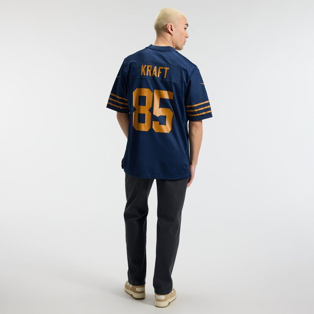 Green Bay Packers Tucker Kraft Navy Alternate Game Jersey
