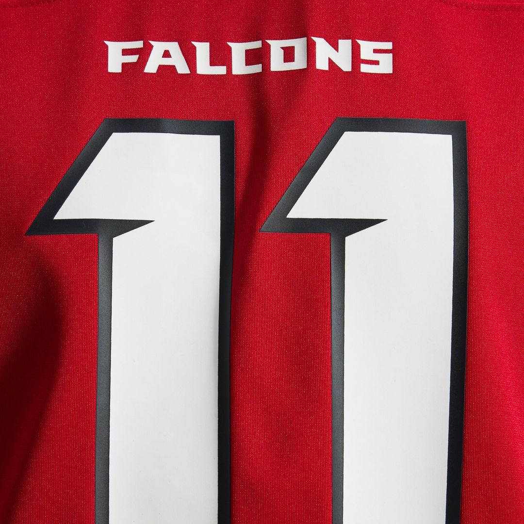 Atlanta Falcons Jalon Walker White Game Jersey