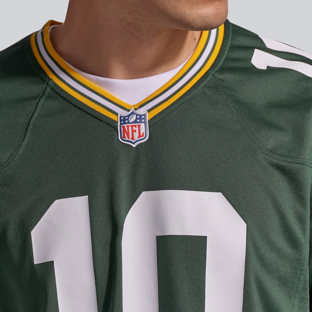 Green Bay Packers Jordan Love White Game Jersey
