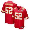 Kansas City Chiefs Creed Humphrey Red Game Jersey