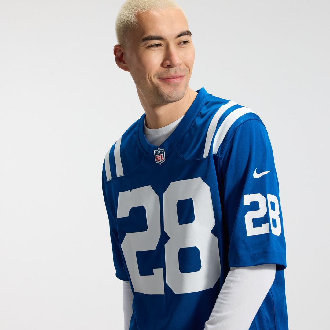 Indianapolis Colts Jonathan Taylor Royal Player Game Jersey