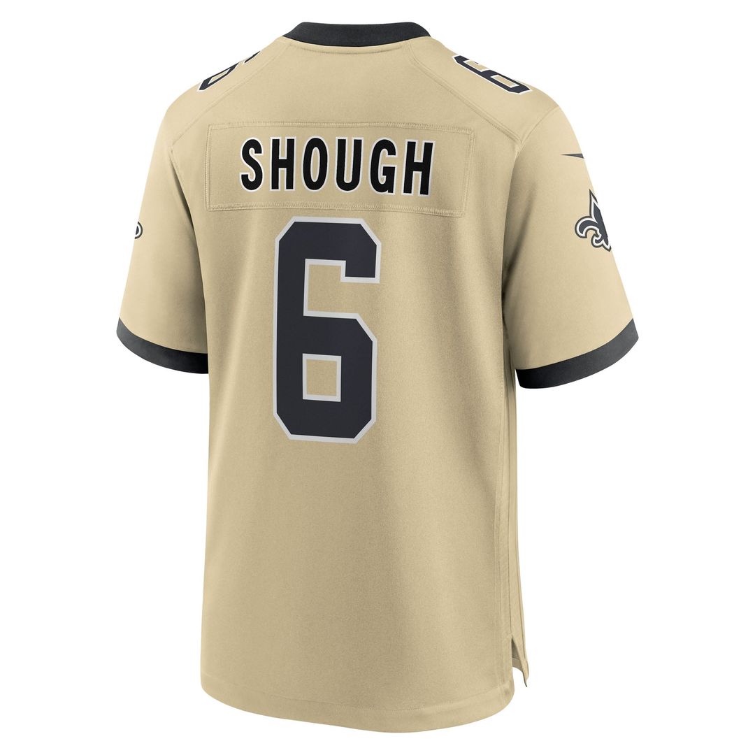 New Orleans Saints Tyler Shough White Game Player Jersey