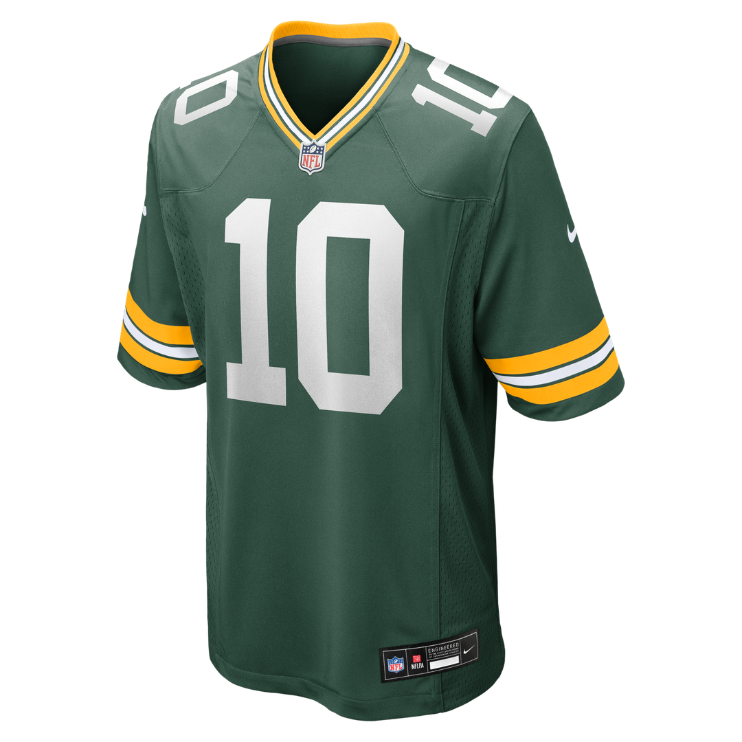 Green Bay Packers Jordan Love White Game Jersey