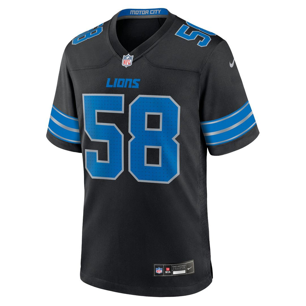 Detroit Lions Penei Sewell White Game Jersey