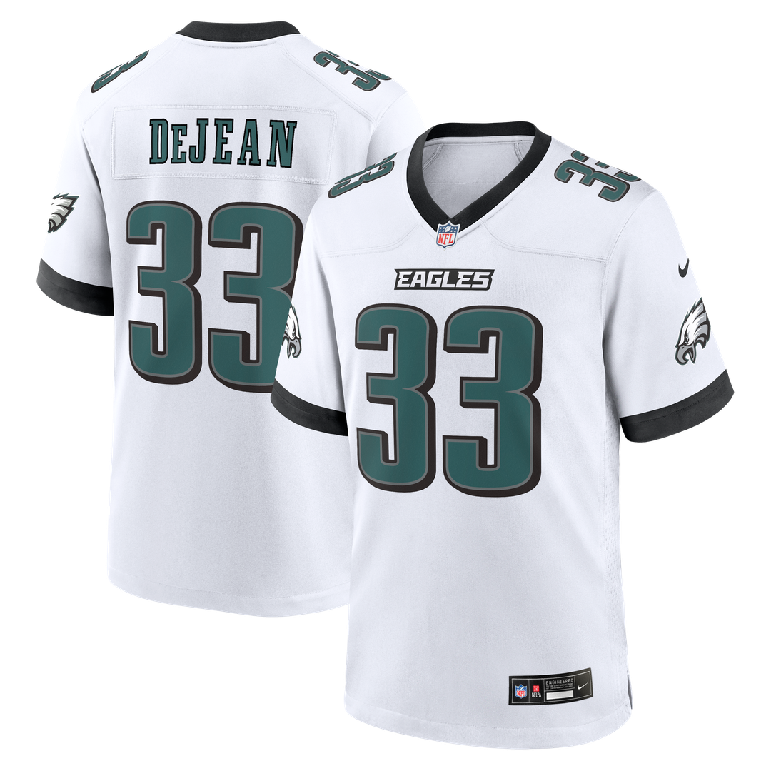 Philadelphia Eagles Cooper DeJean Black Alternate Game Jersey