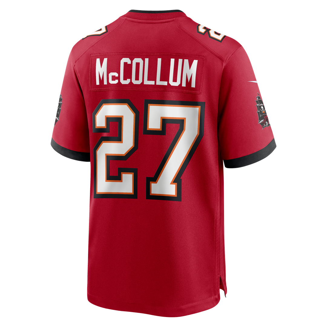Tampa Bay Buccaneers Zyon McCollum Red Game Player Jersey