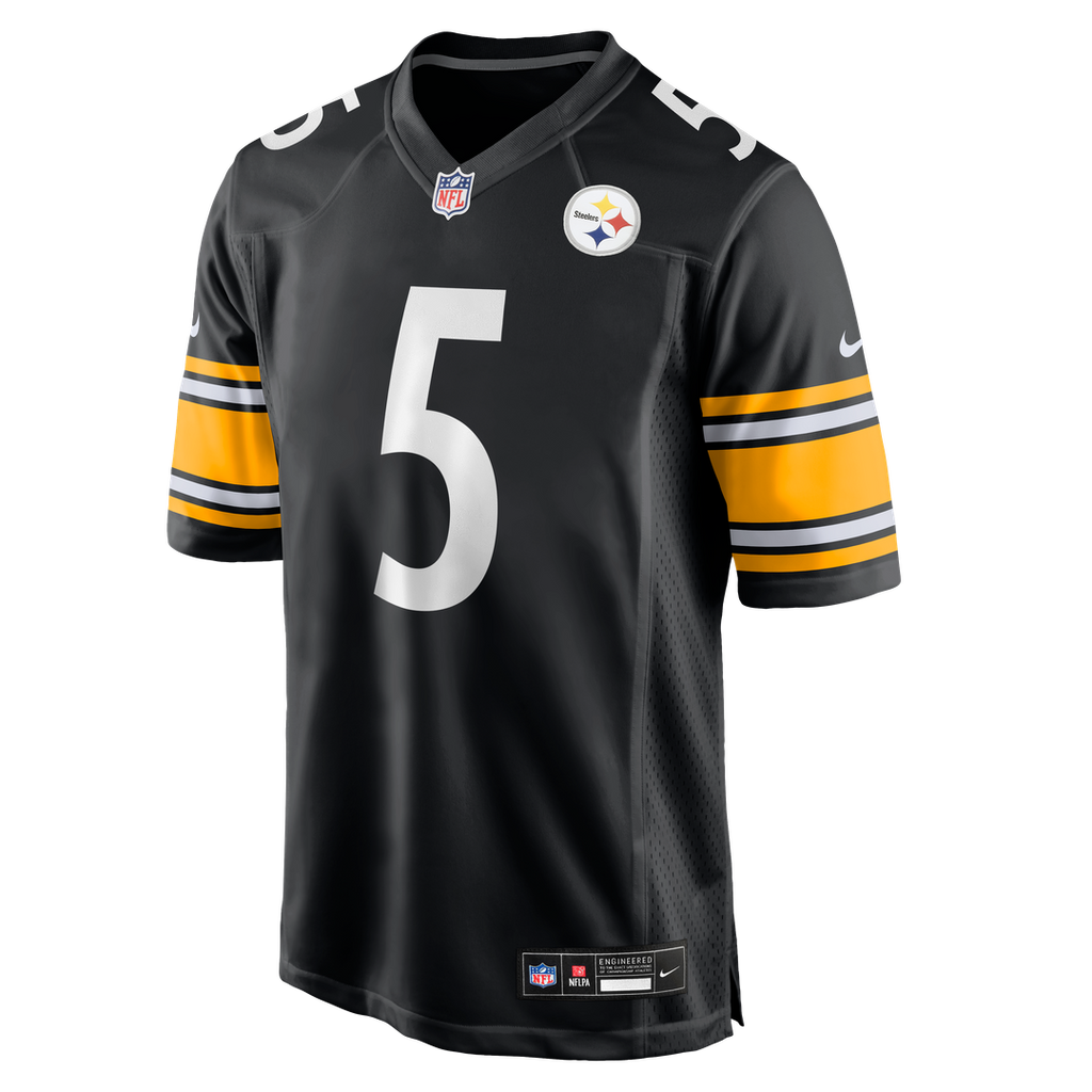 Pittsburgh Steelers Jalen Ramsey Black Team Game Jersey