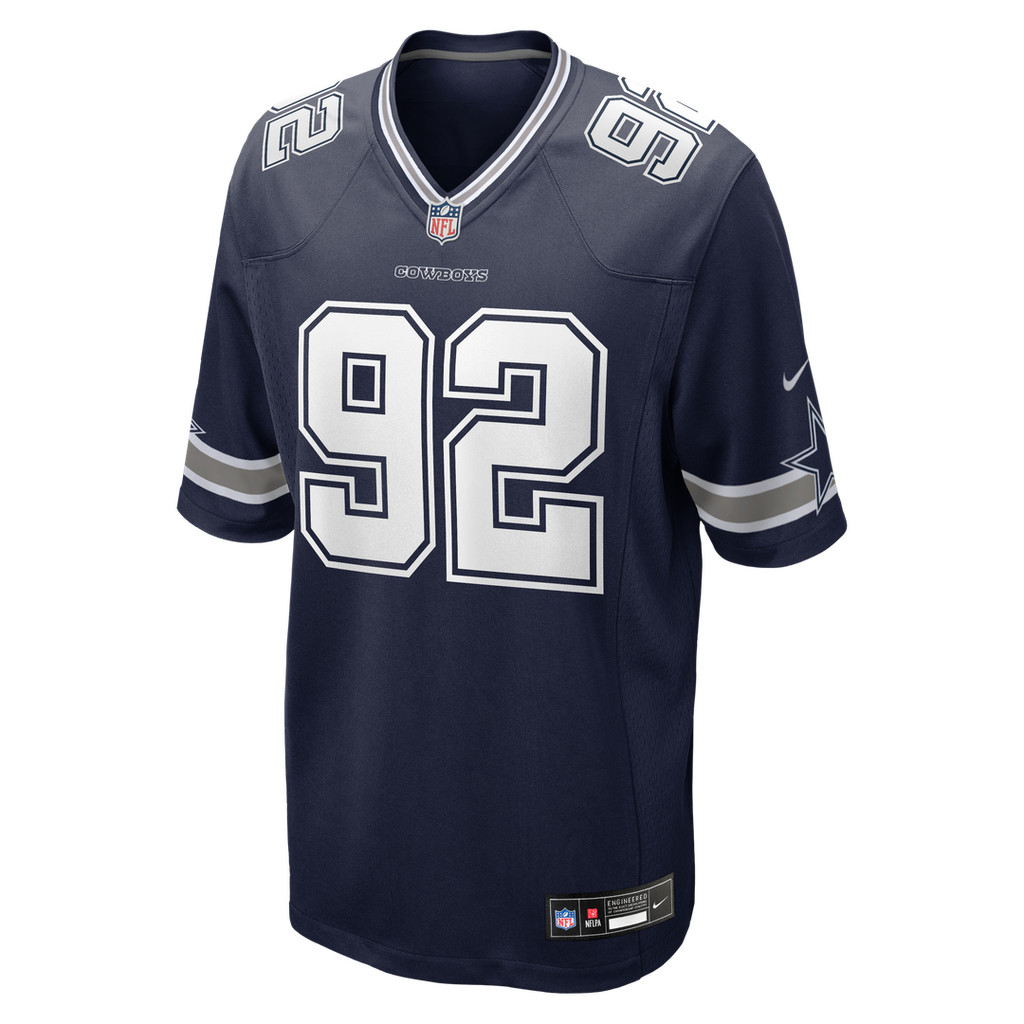 Dallas Cowboys Quinnen Williams White Game Jersey