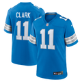 Detroit Lions Damone Clark Blue Team Game Jersey