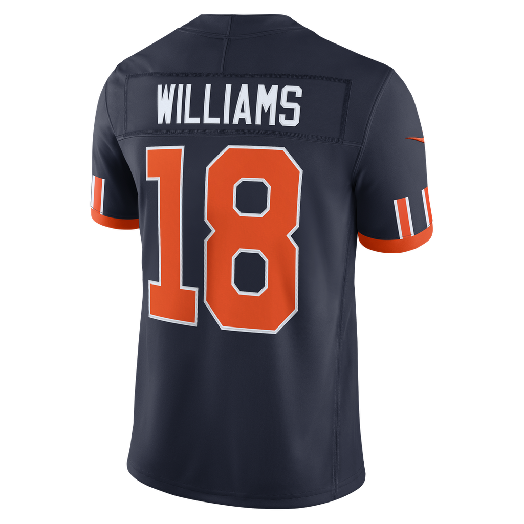 Chicago Bears Caleb Williams Navy 2026 Rivalries Collection Stitched Limited Jersey