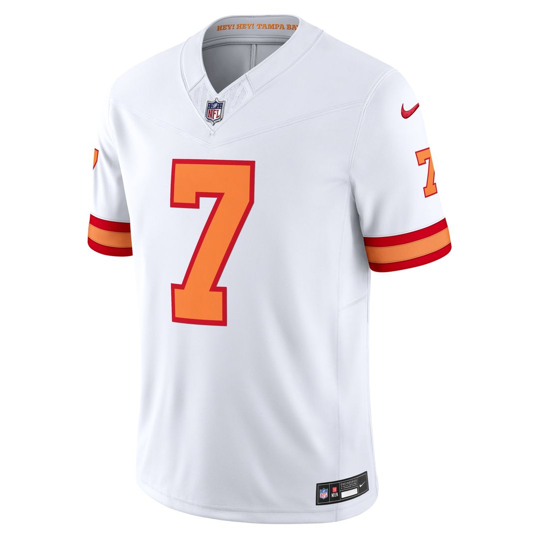 Tampa Bay Buccaneers Bucky Irving Orange Alternate 2 Throwback Vapor F.U.S.E. Limited Jersey
