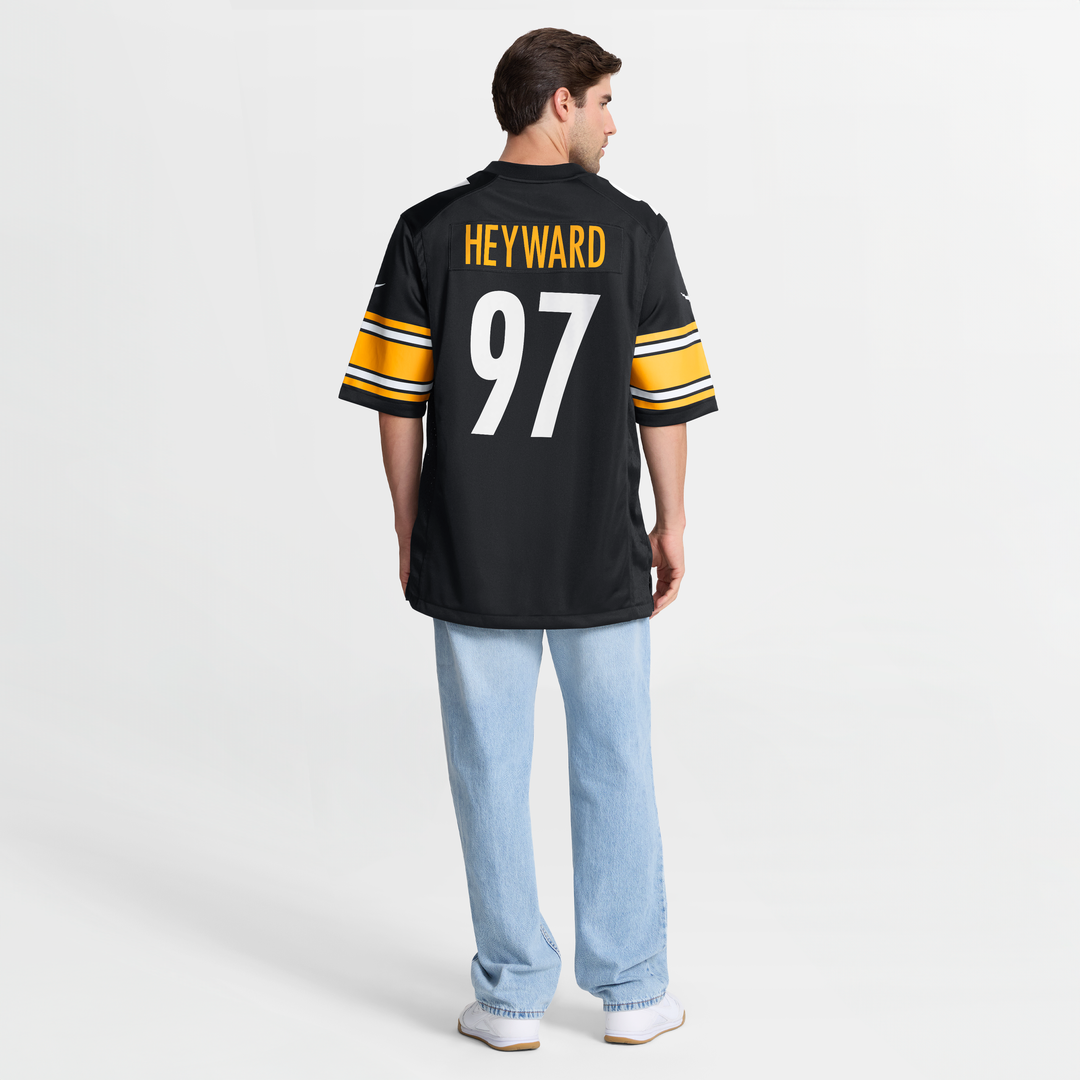Pittsburgh Steelers Cameron Heyward Gold Alternate 1933 Throwback Game Jersey