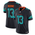 Miami Dolphins Dan Marino Navy Rivalries Collection Stitched Limited Jersey