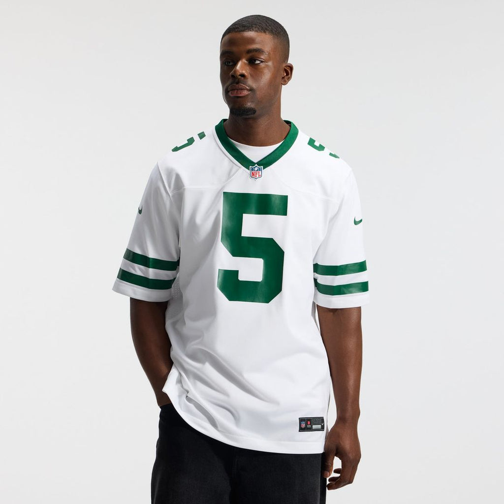 New York Jets Garrett Wilson Legacy Black Alternate Game Jersey