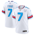 Houston Texans C.J. Stroud White 2026 Rivalries Collection Game Jersey