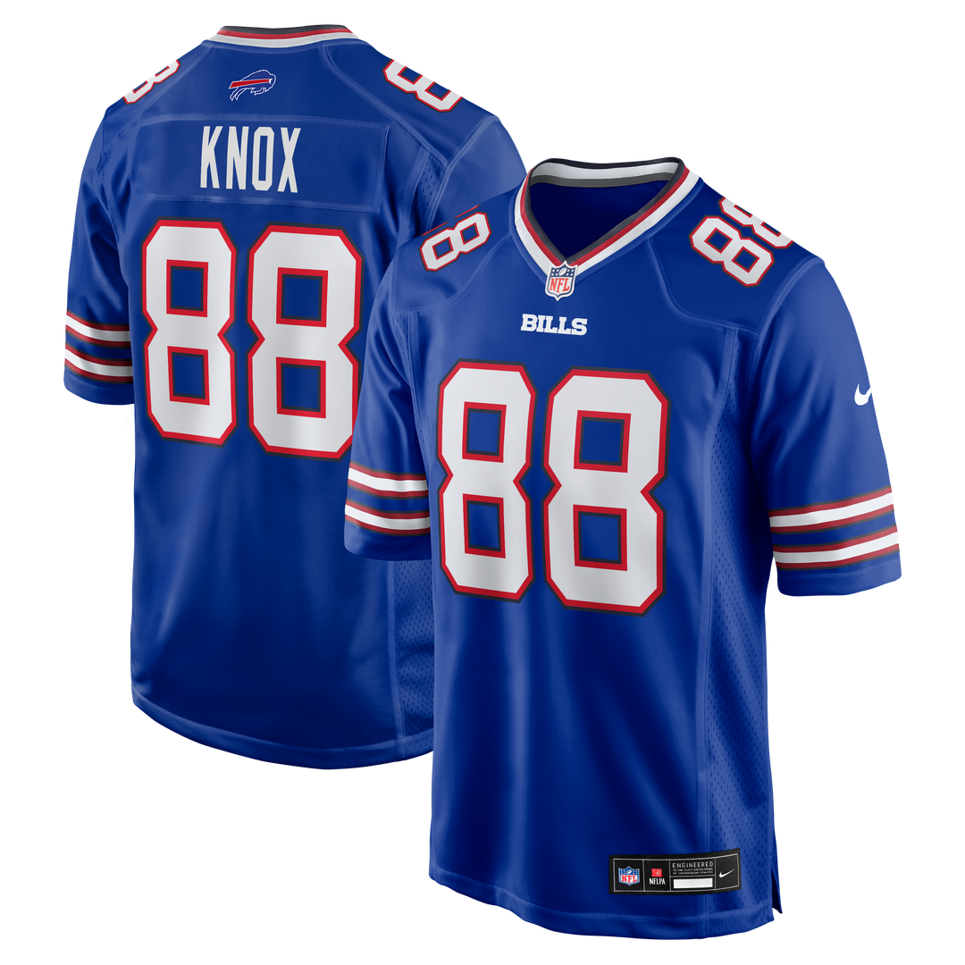 Buffalo Bills Dawson Knox Red Alternate Game Jersey