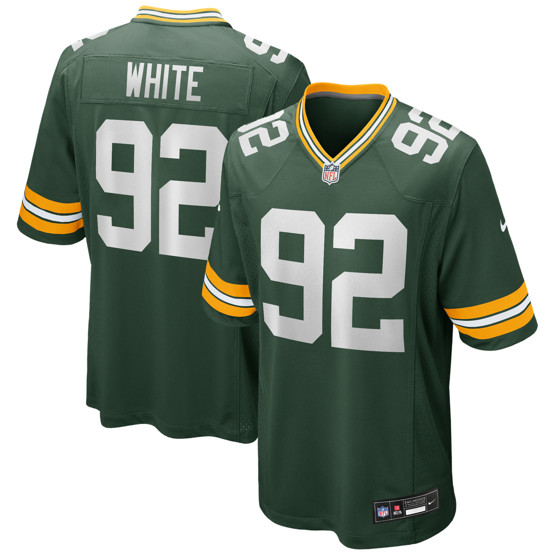 Green Bay Packers Reggie White Green Game Retired Player Jersey