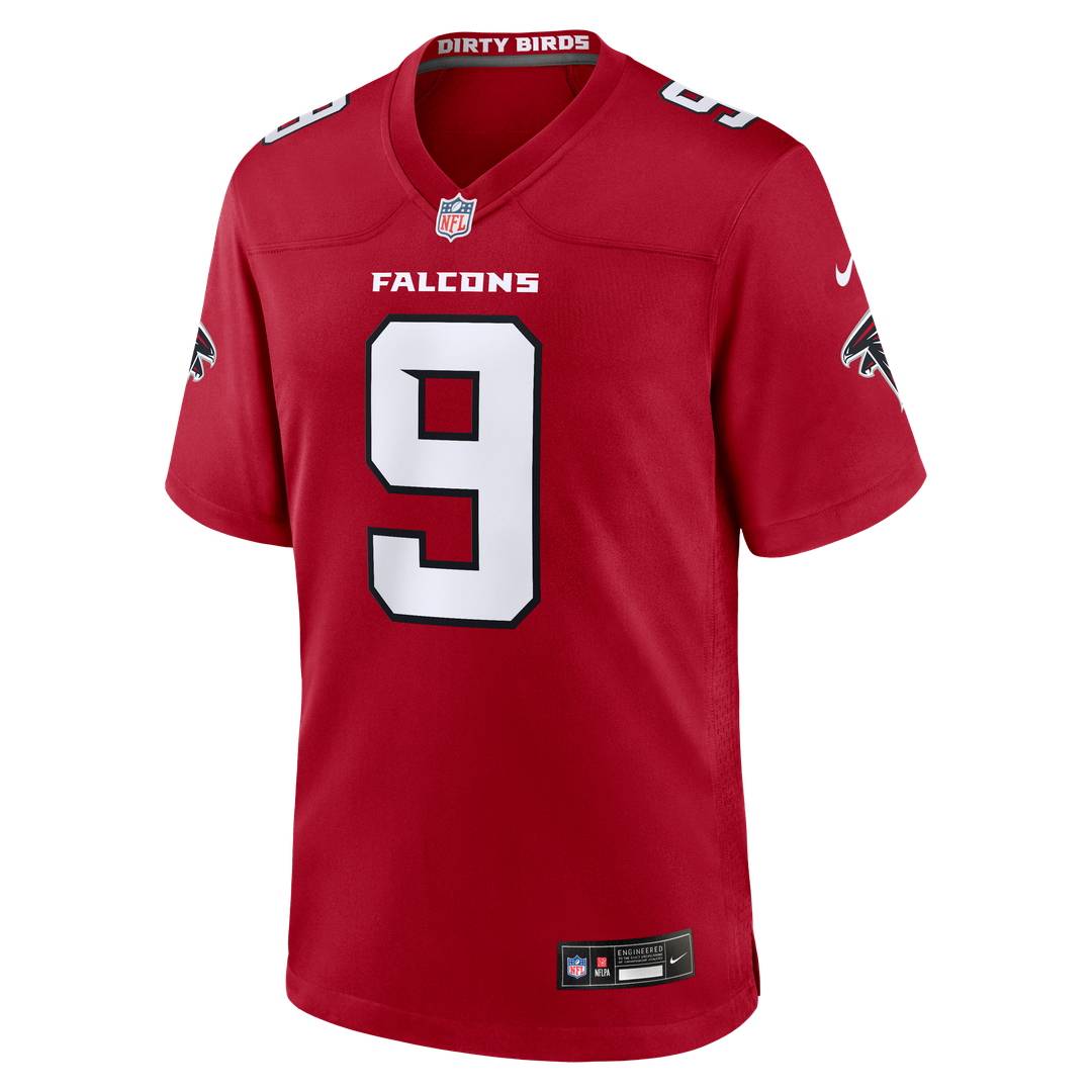 Atlanta Falcons Michael Penix Jr. Red Game Jersey