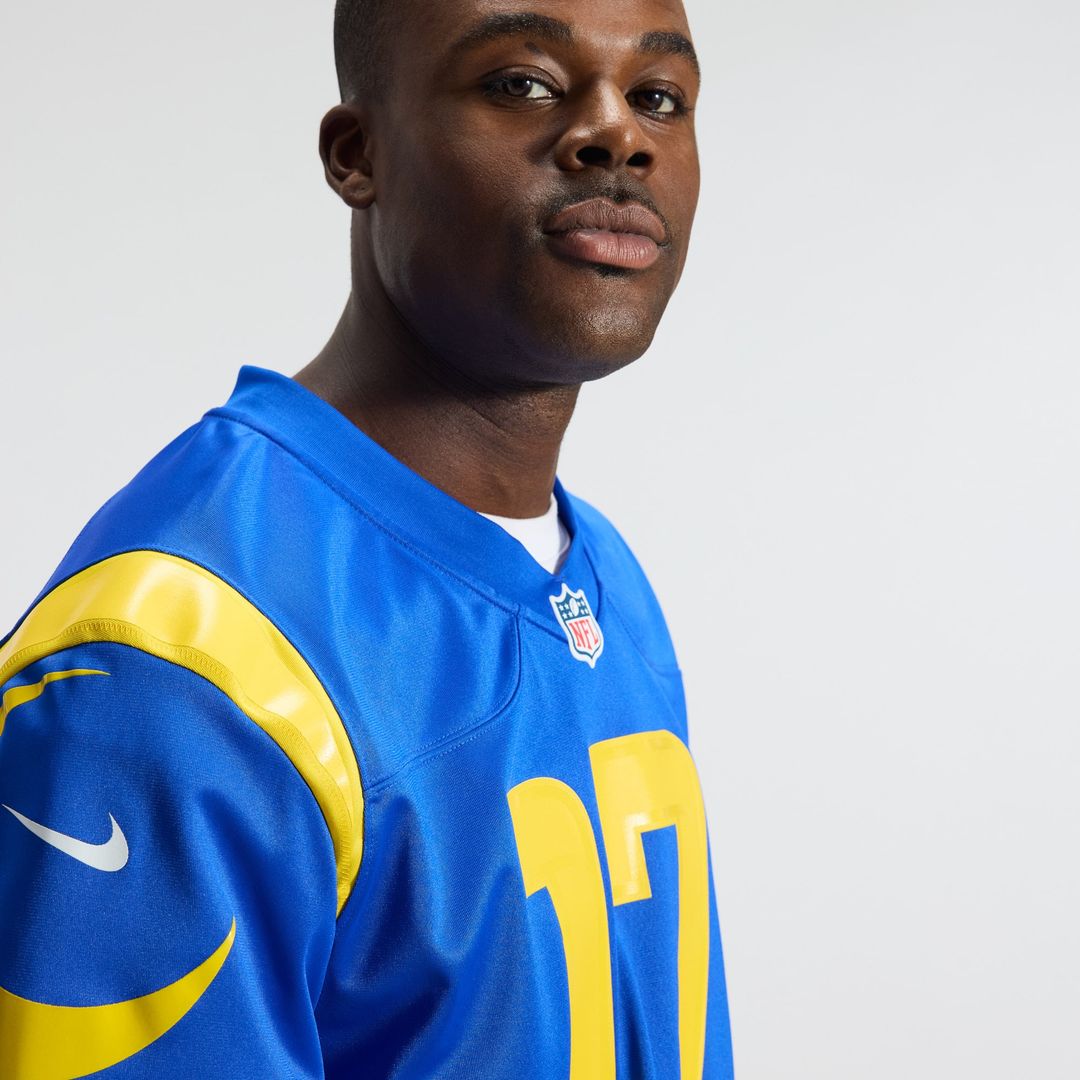 Los Angeles Rams Davante Adams Royal Team Game Player Jersey
