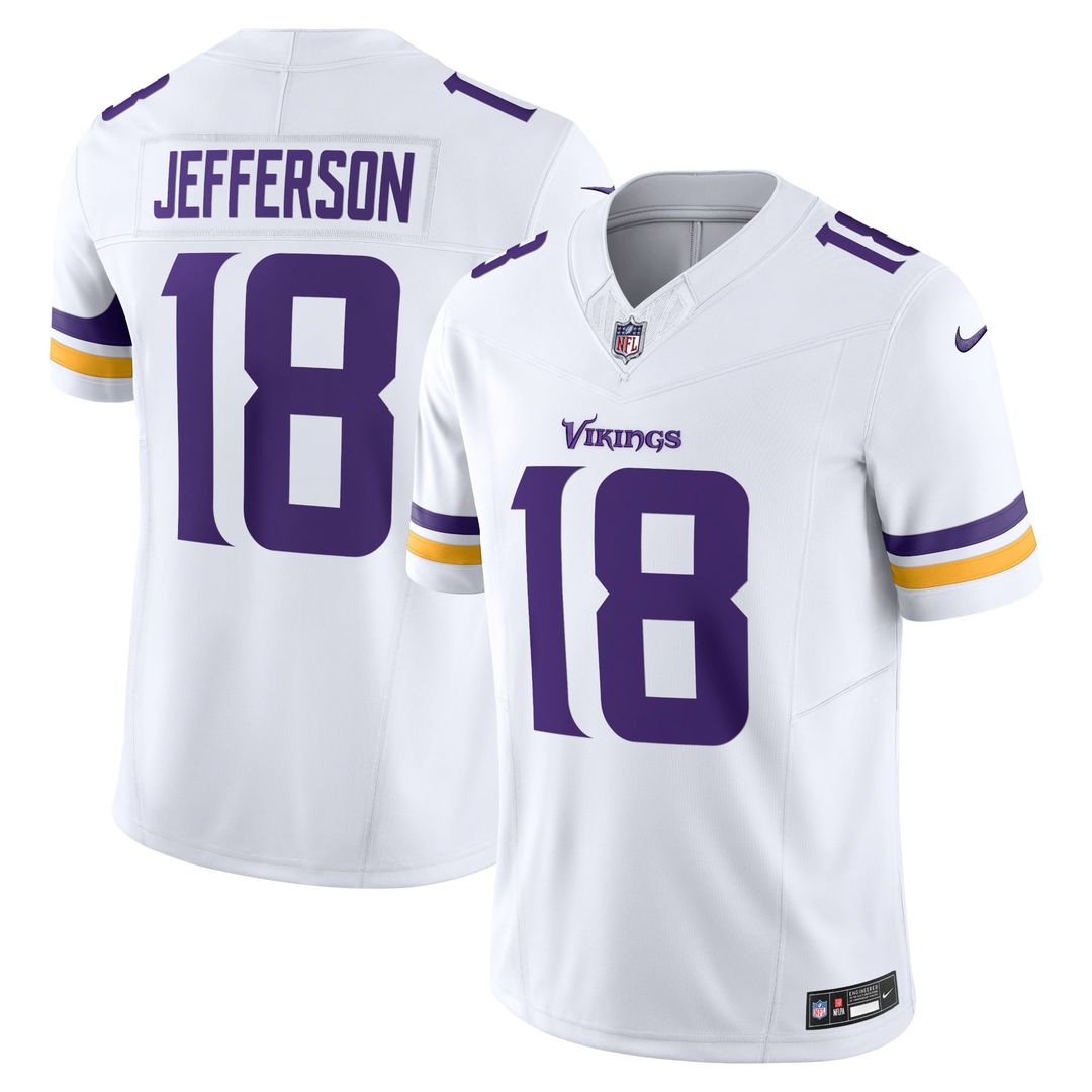 Minnesota Vikings Justin Jefferson Purple Vapor F.U.S.E. Limited Jersey