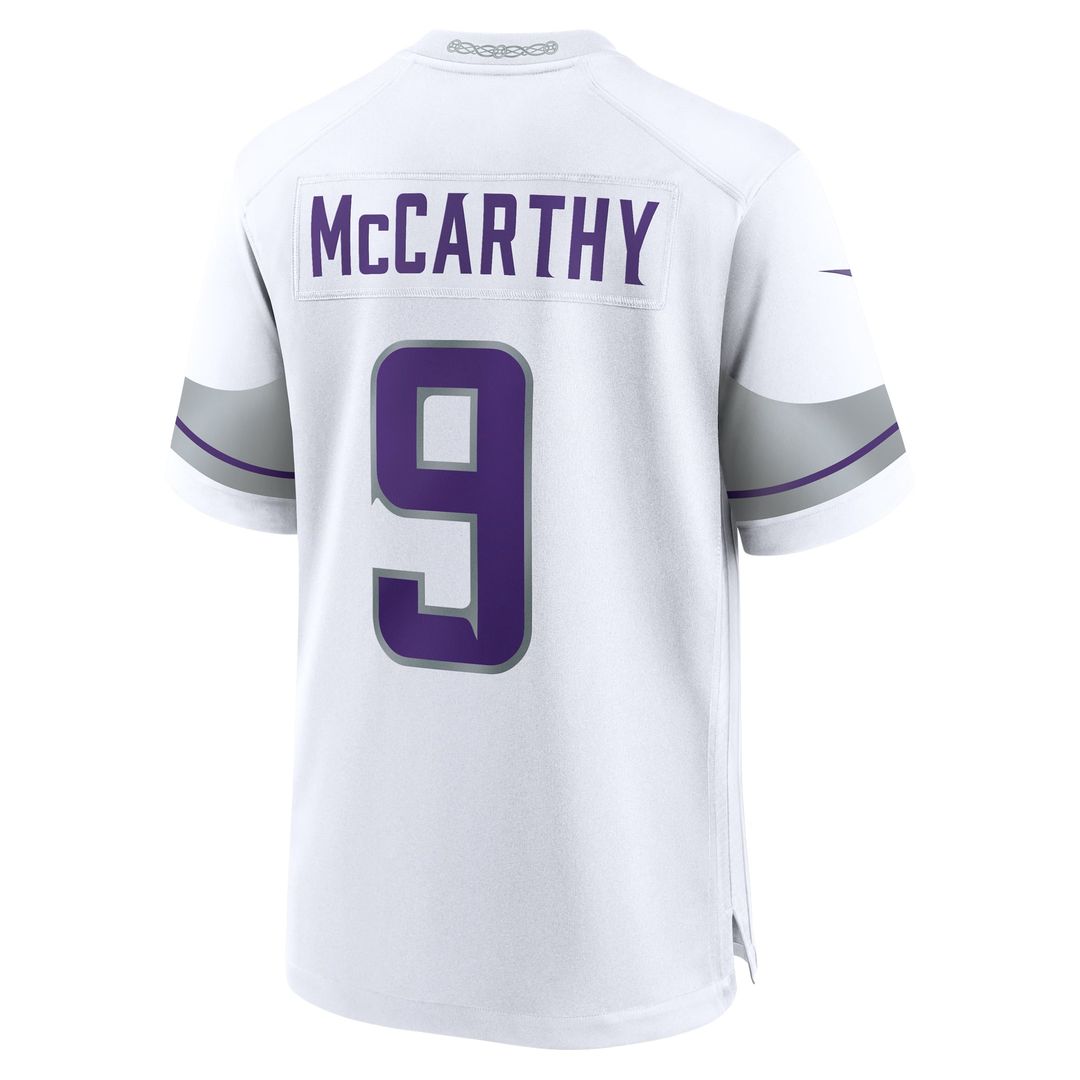 Minnesota Vikings J.J. McCarthy Purple Player Game Jersey