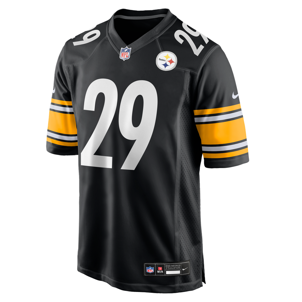 Pittsburgh Steelers Eli Heidenreich Black Team Game Jersey