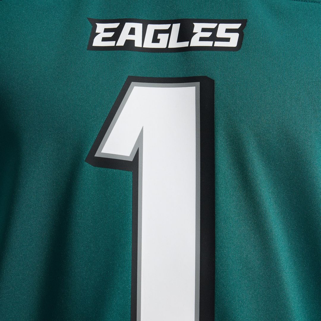 Philadelphia Eagles Jalen Hurts Black Alternate Game Jersey