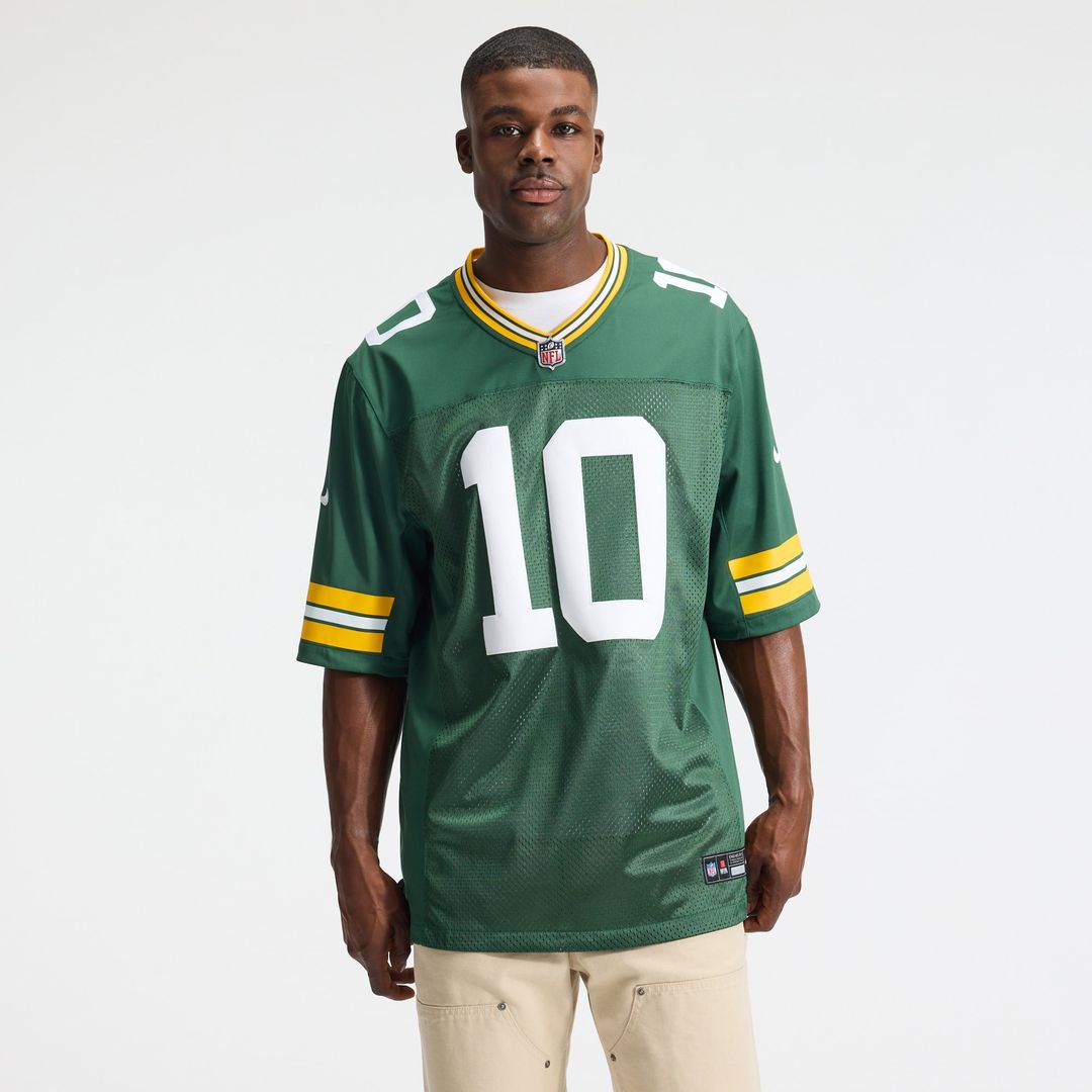 Green Bay Packers Jordan Love Green Vapor Untouchable Stitched Limited Jersey