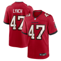 Tampa Bay Buccaneers John Lynch Red Game Retired Player Jersey