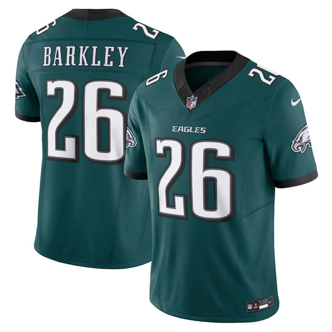 Philadelphia Eagles Saquon Barkley Black Vapor F.U.S.E. Limited Jersey