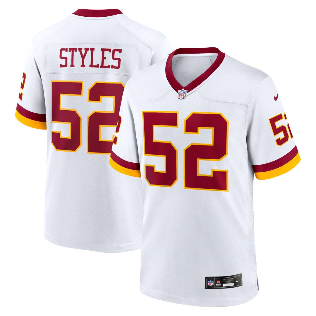 Washington Commanders Sonny Styles Black Game Player Jersey